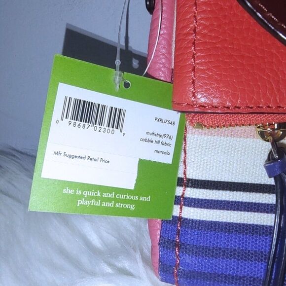 Kate Spade *storybook* Cobble Hill Marsala crossbody NWT - Picture 5 of 10